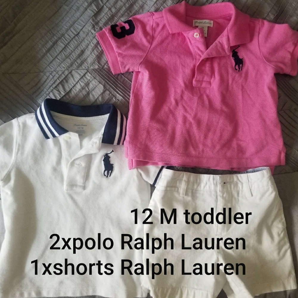 Ralph Lauren 2xpolo and short like new